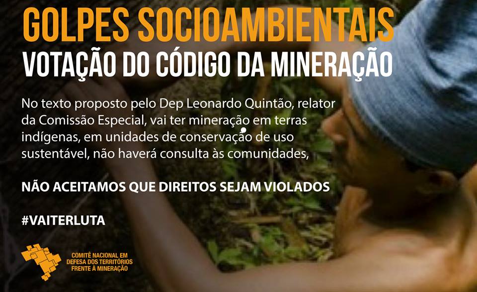 Votação do Novo Código da Mineração