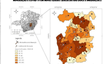 Mineração e Covid19 – Cresce casos na Bacia do Rio Doce e imediações